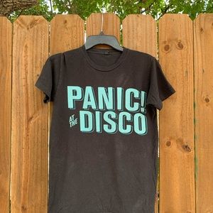Vtg Panic at The Disco men's T-shirt size Medium.